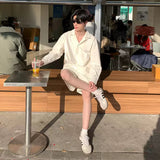 スキッパーシャツセットアップ(2COLOR)CS1032