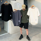 タグデザインベーシックTシャツ(4COLOR)CT1042