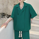 襟付きジャケット風セットアップ(3COLOR)CT1009