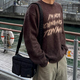 ロゴモヘアニット(3COLOR)CT1100