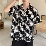 モノトーンペインティングシャツCT1136