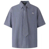 ストライプユニフォームシャツ(2COLOR)CT1131