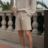 リネンハーフパンツ(2COLOR)CB1056