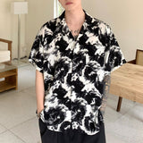 モノトーンペインティングシャツCT1136