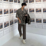 ルーズフラワーシャツ(2COLOR)CT1058