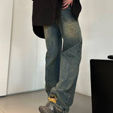 ハイダメージストレートデニムCB1058