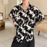 モノトーンペインティングシャツCT1136