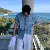 ハーフデニムシャツCT1134