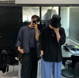 ルーズ5分丈Tシャツ(2COLOR)CT1064