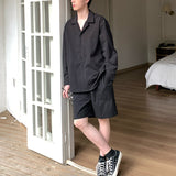 スキッパーシャツセットアップ(2COLOR)CS1032