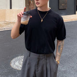 シンプルハーフスリーブニット(3COLOR)CT1160