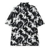 モノトーンペインティングシャツCT1136