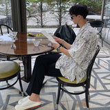 ルーズフラワーシャツ(2COLOR)CT1058