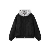 ポイントファーカジュアルコート(2COLOR)CJ1066