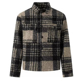 チェックウールジャケットCJ1062