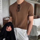 ベーシック半袖リブニット(4COLOR)CT1080