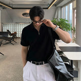 ハーフジップサマーニット(2COLOR)CT1139