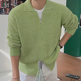 ダブルジップカラーニット(2COLOR)CT1108