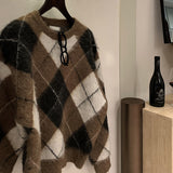 ウァームチェックニットCT1200