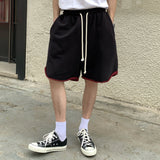 カラーステッチスウェットハーフパンツ(2COLOR)CB1063