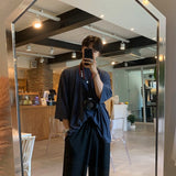 ルーズ5分丈Tシャツ(2COLOR)CT1064