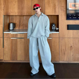 ステッチルーズスウェットセットアップ(2COLOR)CS1048