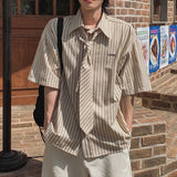 ストライプユニフォームシャツ(2COLOR)CT1131