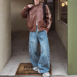 ダブルラインレザージャケット(2COLOR)CJ1047