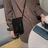 レザークロスボディバッグ(2COLOR)CG1005