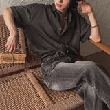 ウォッシュドハーフスリーブシャツCT1133