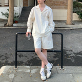 スキッパーシャツセットアップ(2COLOR)CS1032