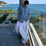 ハーフデニムシャツCT1134