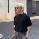 シンプルハーフスリーブニット(3COLOR)CT1160