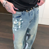 ペインティングデニムパンツCB1059