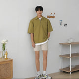 ハーフジップカットソー(2COLOR)CT1151