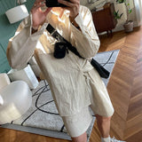 長袖リネンセットアップCS1018