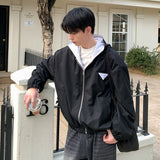 リバーシブルフーディストライプジャケット(2COLOR )CJ1039