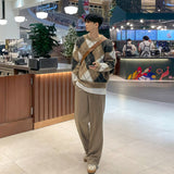 ウァームチェックニットCT1200