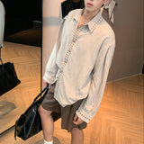 ポイントステッチシャツ(2COLOR)CT1163