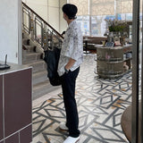 ルーズフラワーシャツ(2COLOR)CT1058