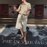 ストライプユニフォームシャツ(2COLOR)CT1131