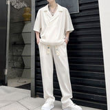 襟付きジャケット風セットアップ(3COLOR)CT1009