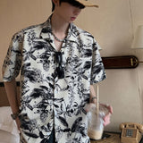 ボタニカルフラワーシャツCT1127