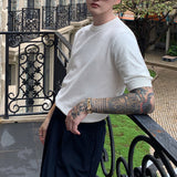 シンプルハーフスリーブニット(3COLOR)CT1160