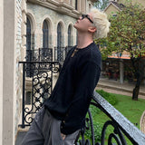 ハイダメージVカットカットソー(5COLOR)CT1161