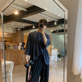 ルーズ5分丈Tシャツ(2COLOR)CT1064