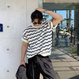 ウェーブボーダーニット(2COLOR)CT1067