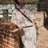 タックシャツセットアップ(2COLOR)CS1037