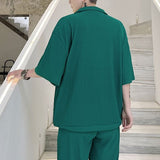 襟付きジャケット風セットアップ(3COLOR)CT1009