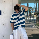 ボーダーケーブルニット(2COLOR)CT1069